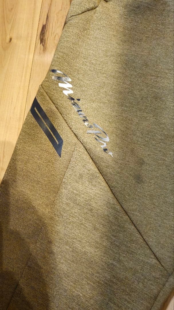 ミズノプロ カーキ　パーカー　上下セット　セットアップ　Oサイズ