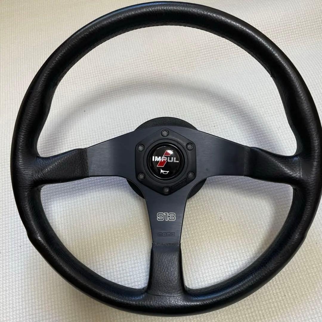 緊急出品【当時物】星野 インパル IMPUL MOMO 913 ホーン、ボス付