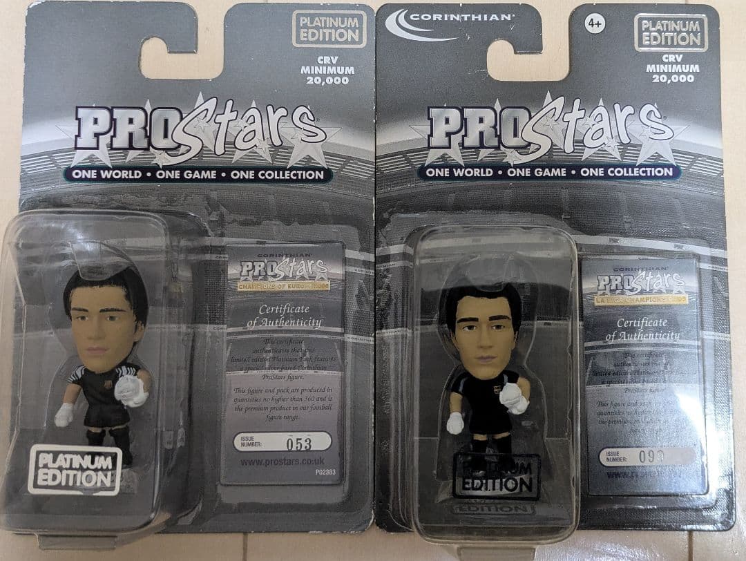 PROStars 　コリンシアン　サッカーフィギュア　２体セット