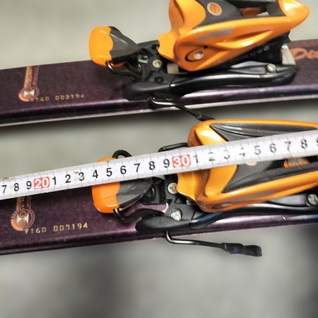 Hart Diva2 スキー板 160cm LOOK nova ビンディング