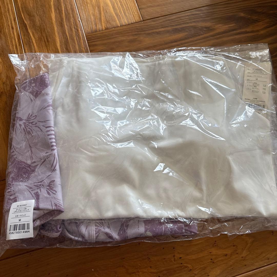 タンクトップ＆レギンスセット M スモークピンク SUKALA