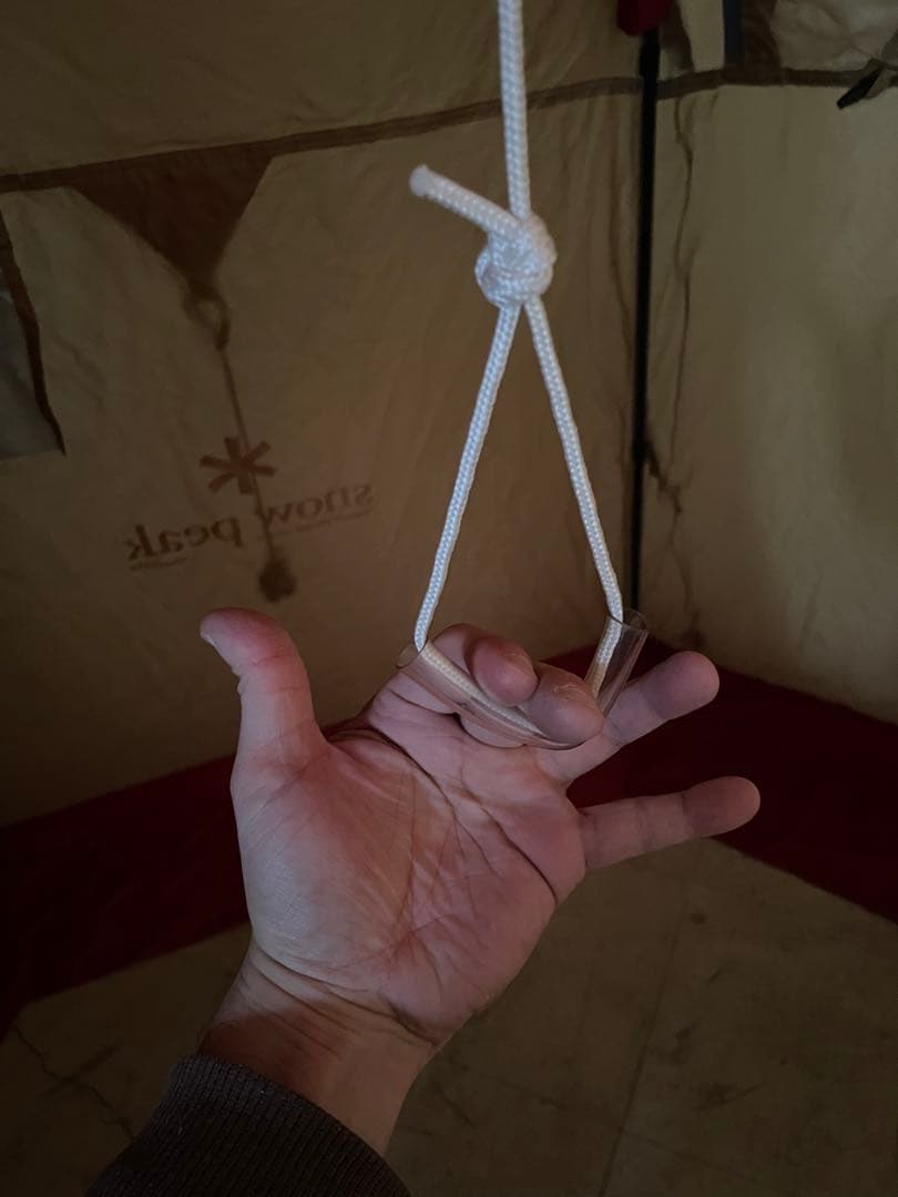 スノーピーク　フィッシングシェルS ワカサギテント【中古品】