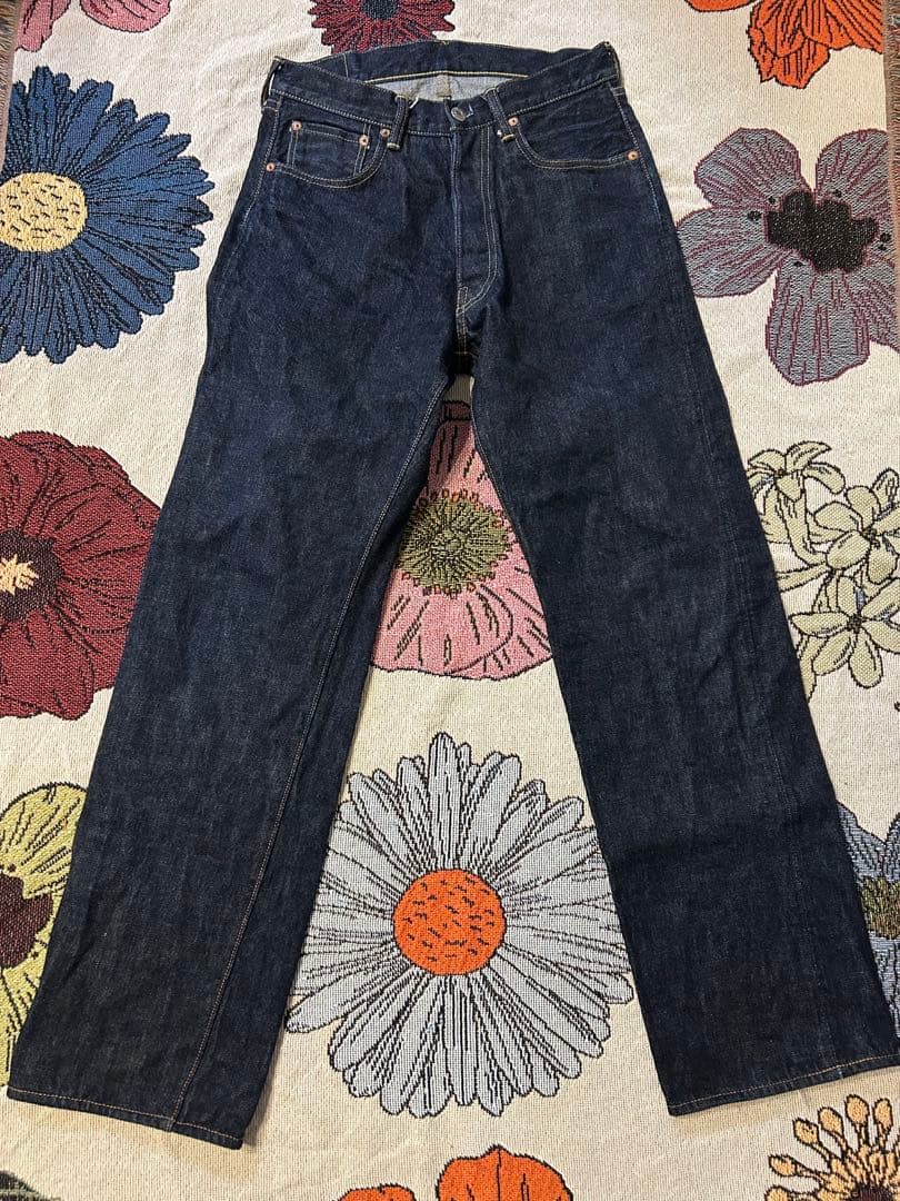 tcbjeans 50s w30 赤タブ