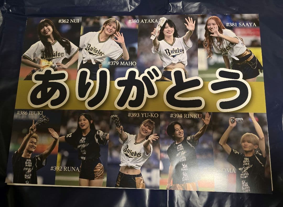 BsGravity 直筆サイン入りボード ありがとうボード