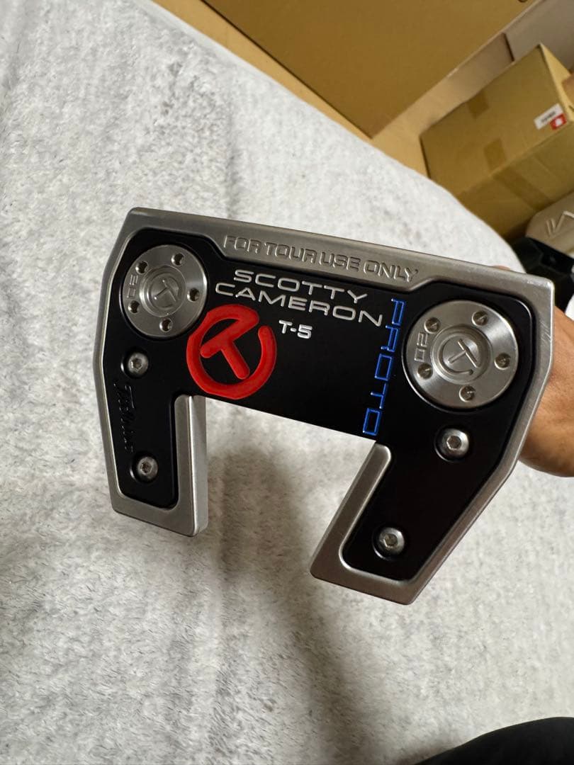 Scotty Cameron T5 パター ヘッドカバー付　サークルt 書類あり
