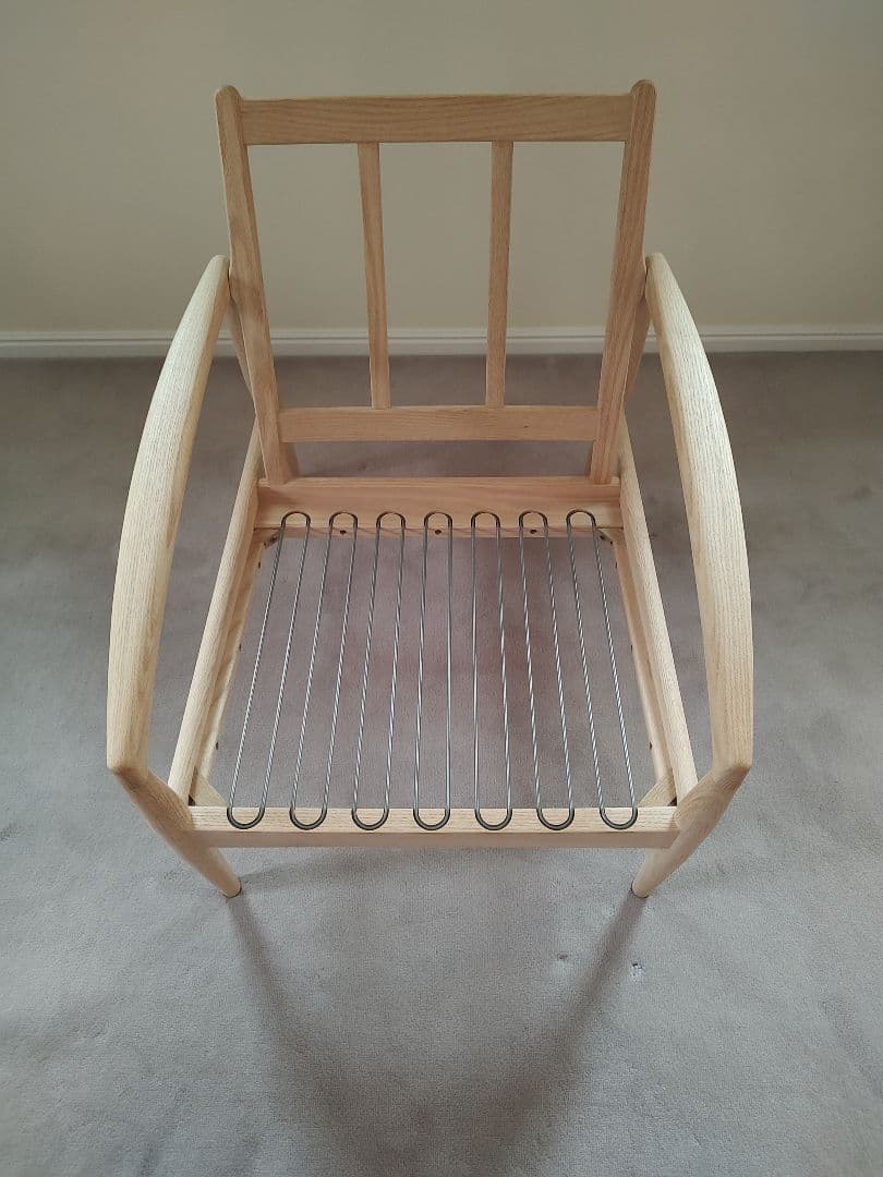 カイクリスチャンセン　ペーパーナイフソファ　オーク　無塗装（特別仕様）