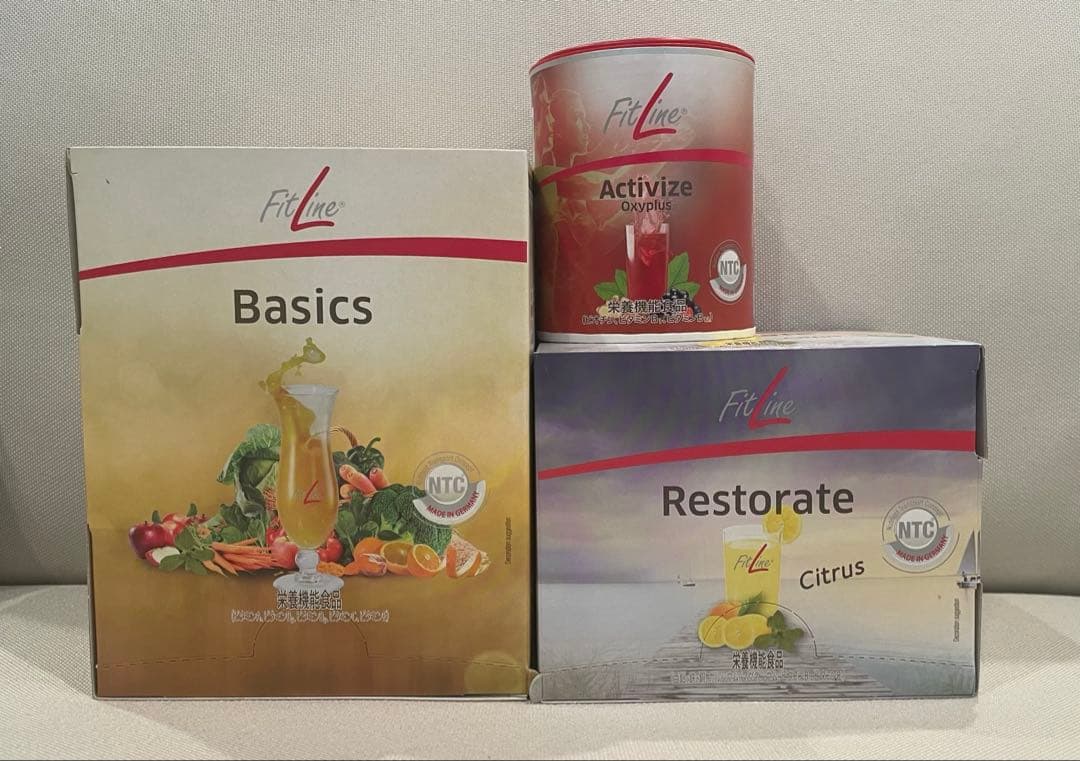 FitLine ベーシックス　アクティヴァイズ　レストレイト　3点セット