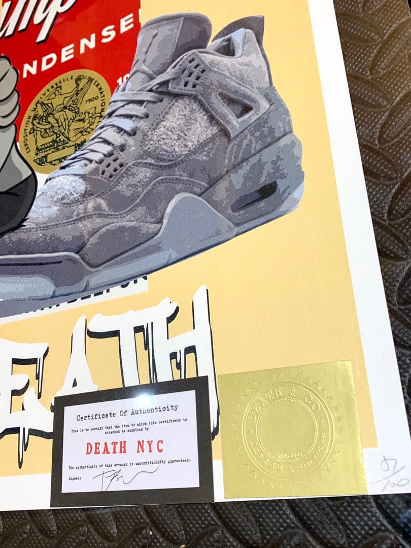 SOLD完売！ありがとうございました。DEATH NYC  世界限定100枚