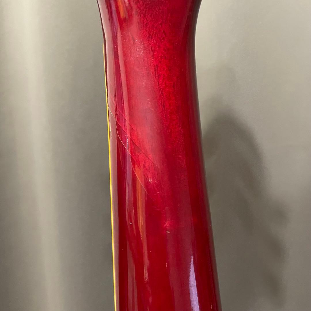 Edwards E-SA-125-LTS セミアコースティックギター 赤