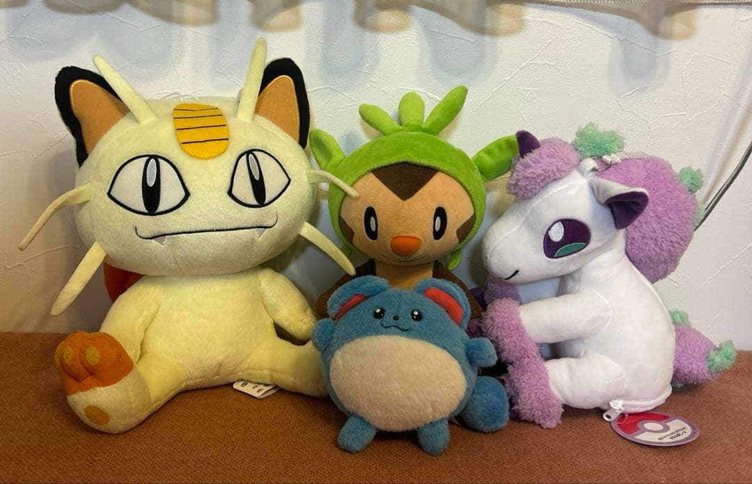 レトロ　ポケモン　ガラルポニータ　ニャース　TOMY マリル　ハリマロン　まとめ