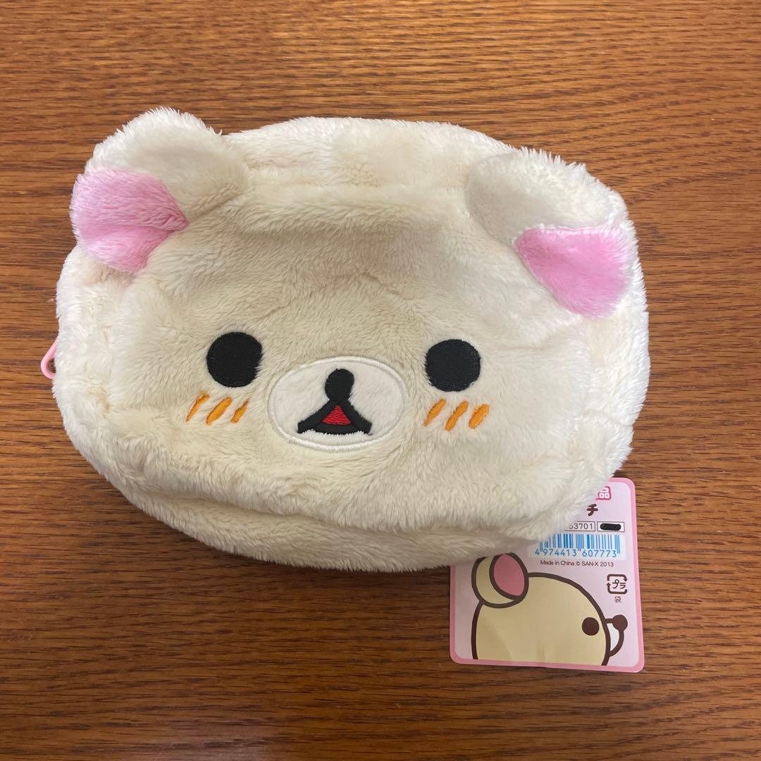 リラックマストア限定　リバーシブル￼ポーチ　コリラックマ