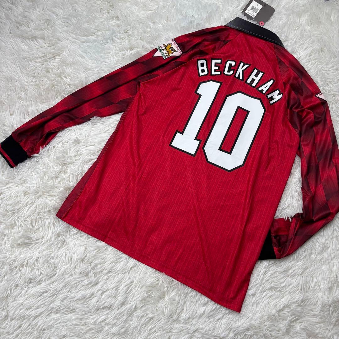 激レア✨マンチェスターユナイテッドゲームシャツ ベッカム 10番 Lサイズ