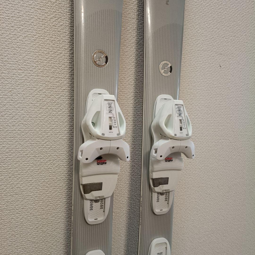 HEAD PUREJOY スキー板 シルバー 148cm　レディース