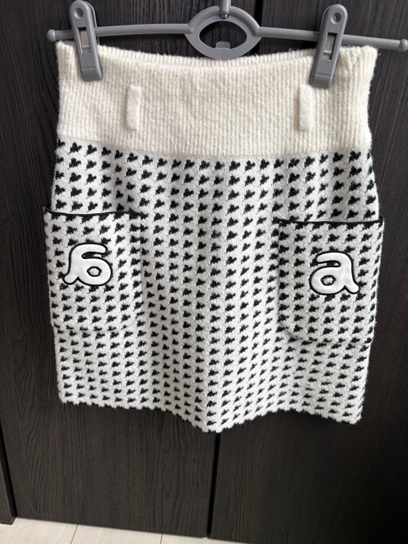 新品未使用　archivio 千鳥格子柄スカート