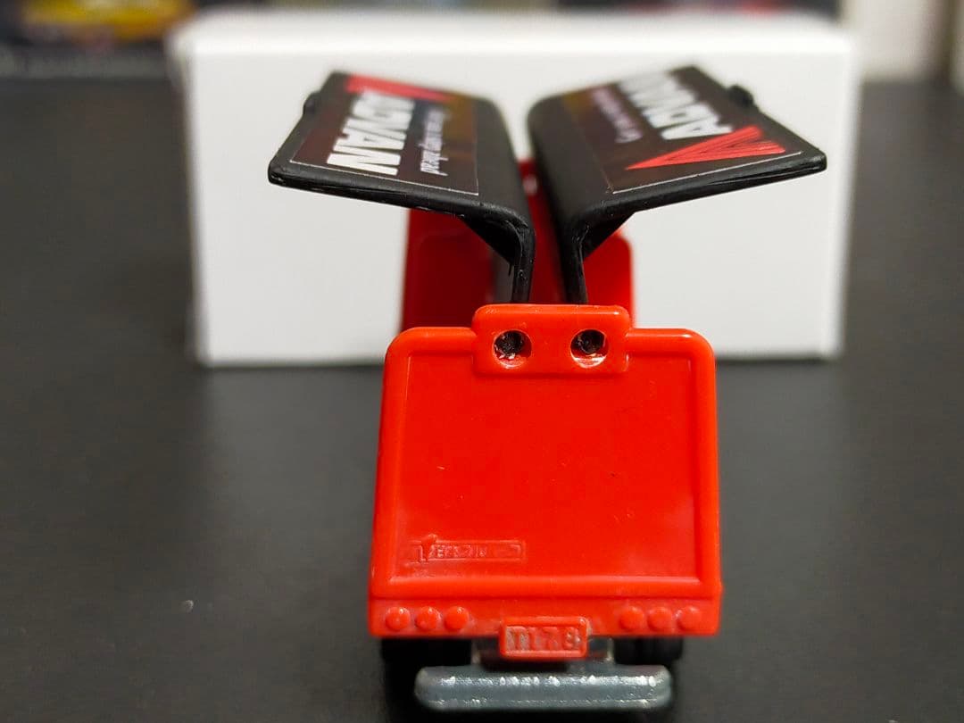 レース 関係者 配布品 黒箱 トミカ ふそう ウィング ルーフ 日本製