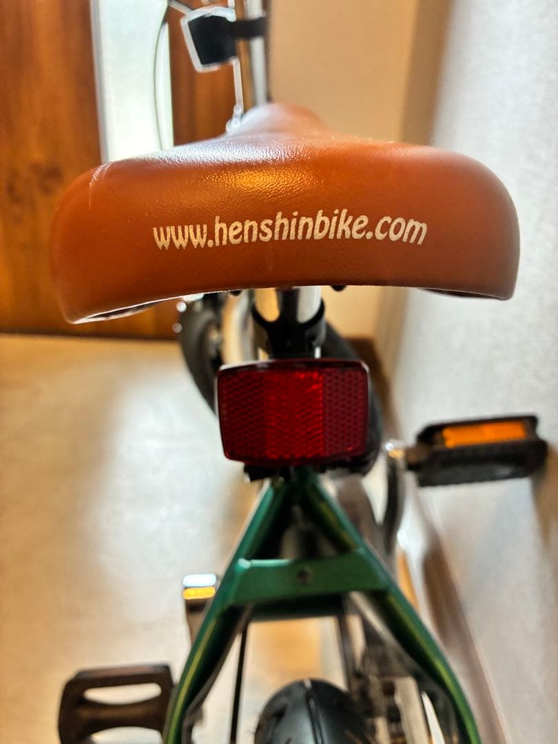 【限定色】へんしんバイク 12インチ フォレストグリーン 希少カラー 幼児自転車