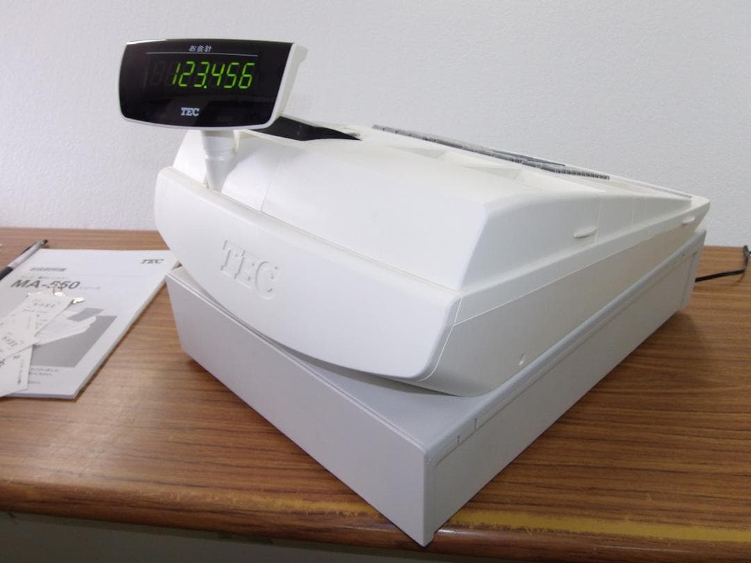 設定無料 10部門 MA-550 東芝テック インボイスレジスター 250619