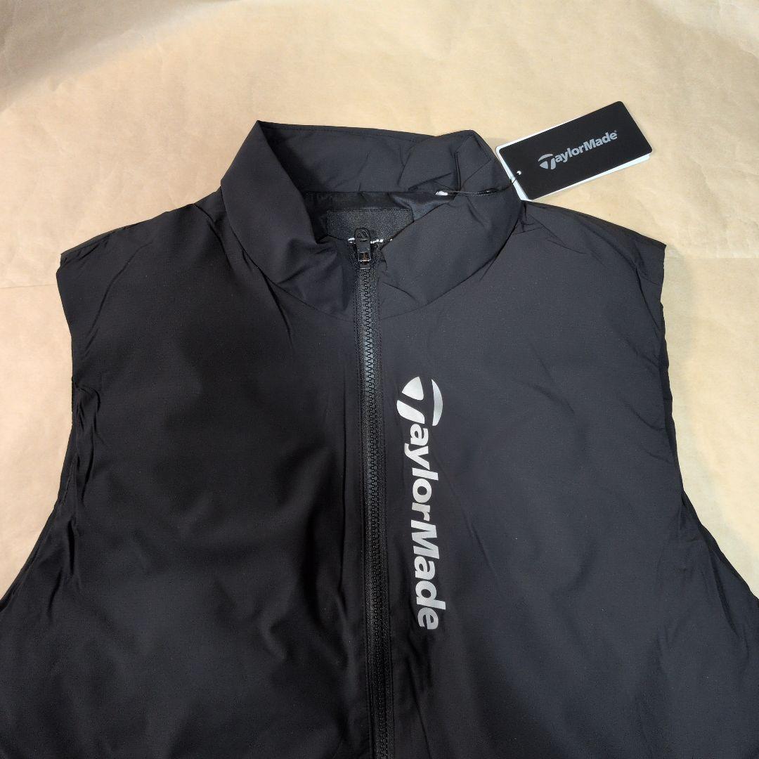 テーラーメイド:メンズ:Lサイズ:中綿ベスト:黒