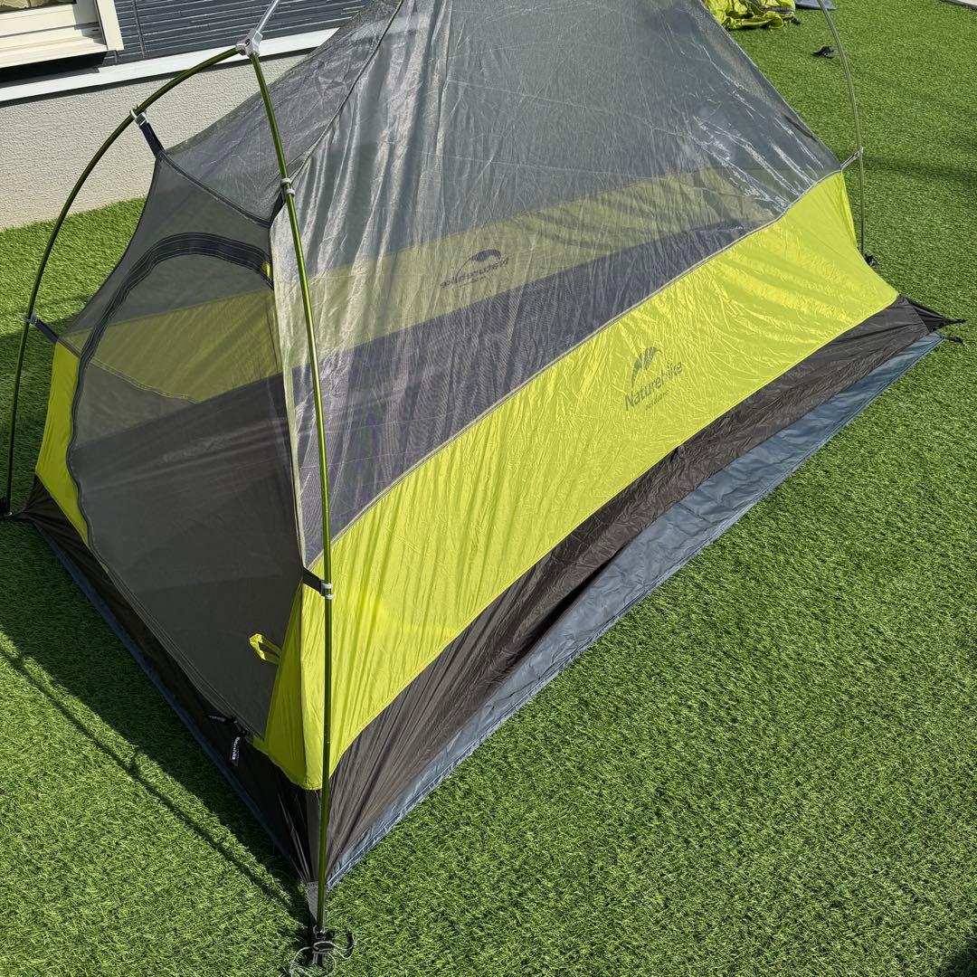 ネイチャーハイク クラウドアップ1 山岳テント グリーン