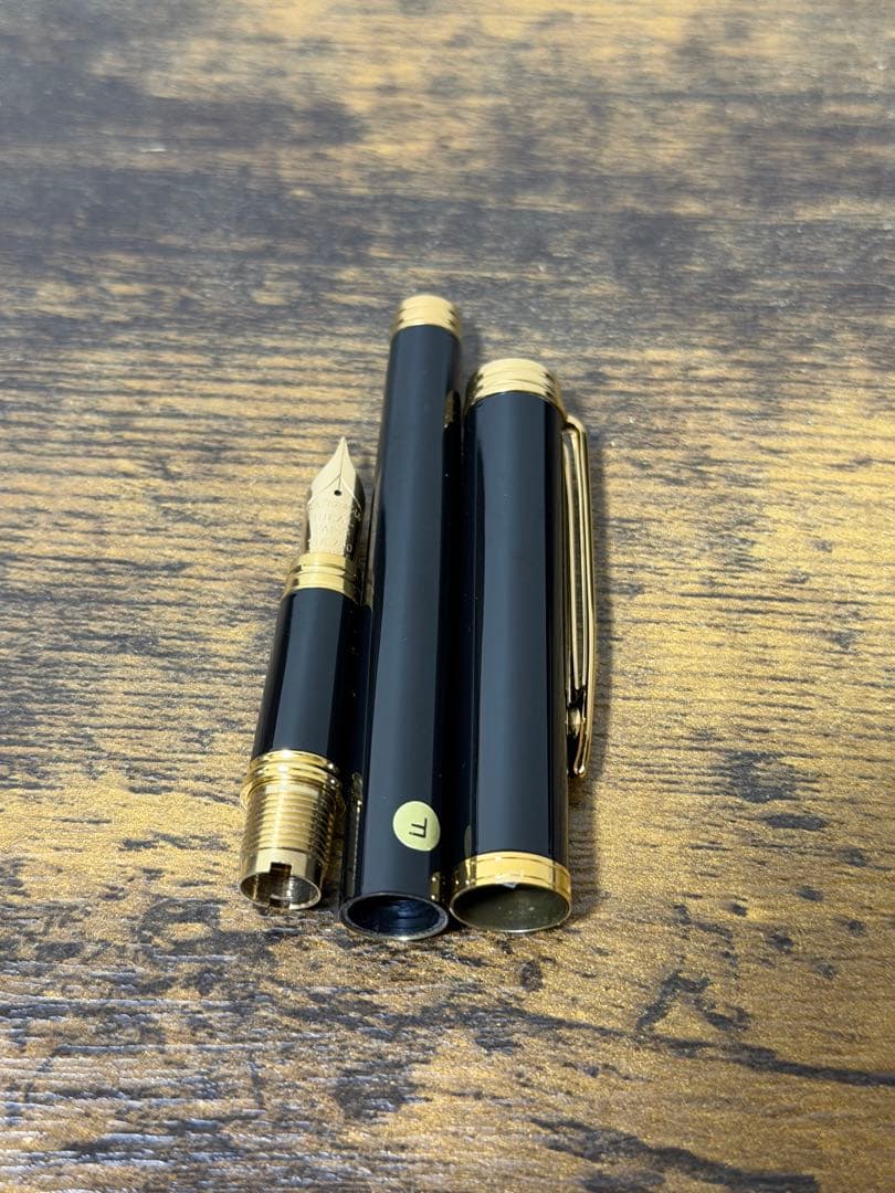 新品　非売品　JAL　グローバルクラブ　1990 F 18k ゴールド　万年筆