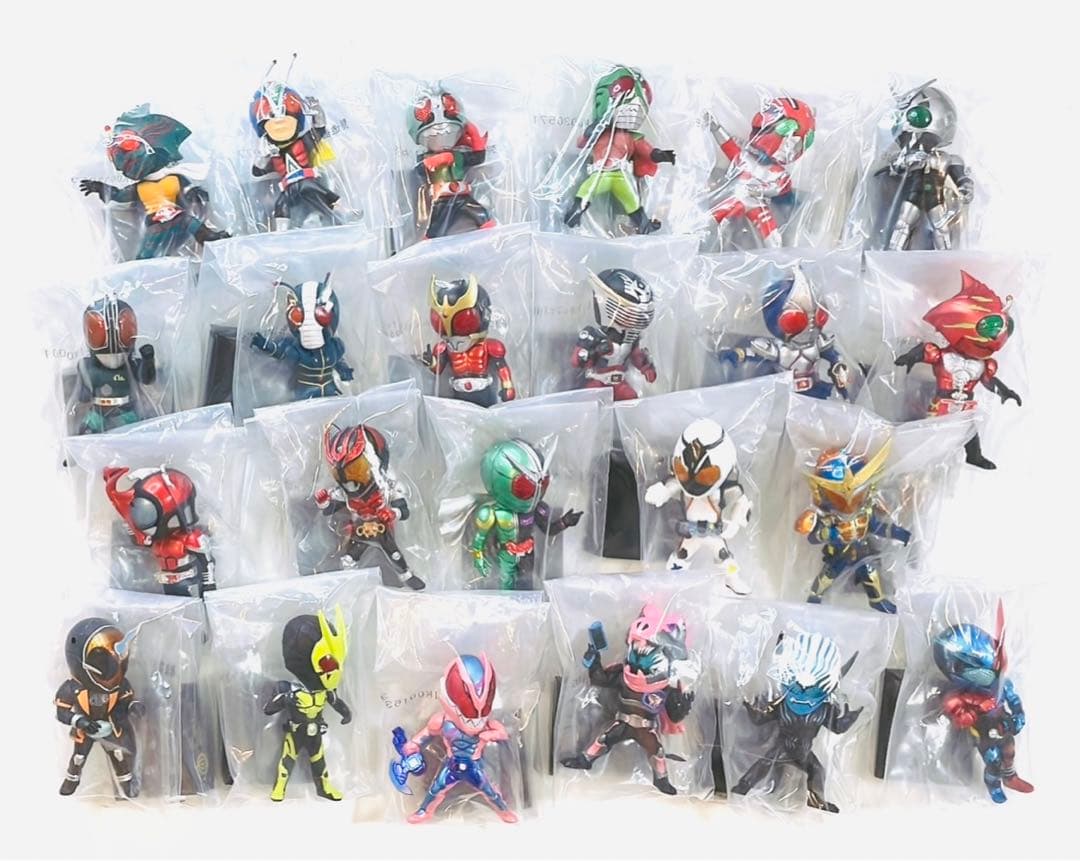 【ディフォルメクス45種フルコンプセット】一番くじ 仮面ライダー 50周年