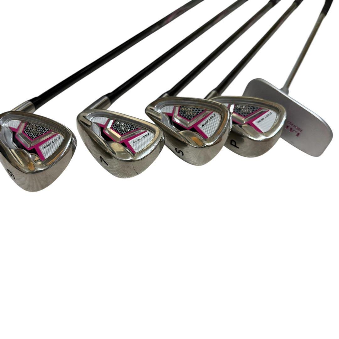 【美品】 LADY SONICレディース ゴルフクラブセット キャディバッグ付