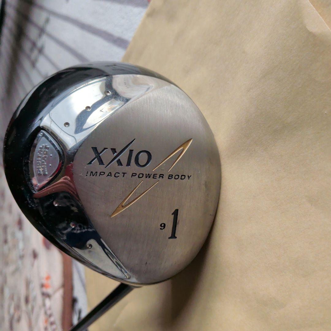 XXIO インパクトパワーボディ ドライバー 9度シャフトの硬さｓ