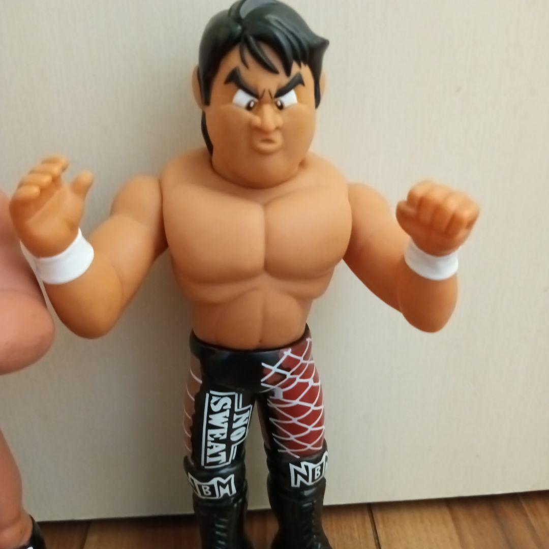 新日本プロレス　ソフビ3体セット（開封済み）