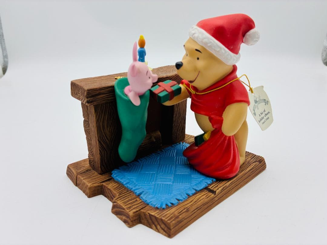 B536-072 プーさん 陶器 フィギア Pooh&Frends Disney