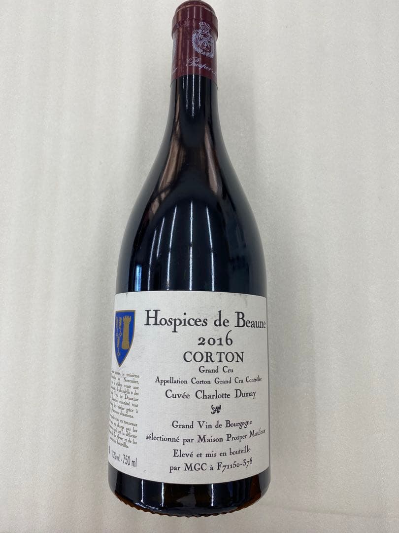 【まとめ割有】Hospices de Beaune 2016 Corton