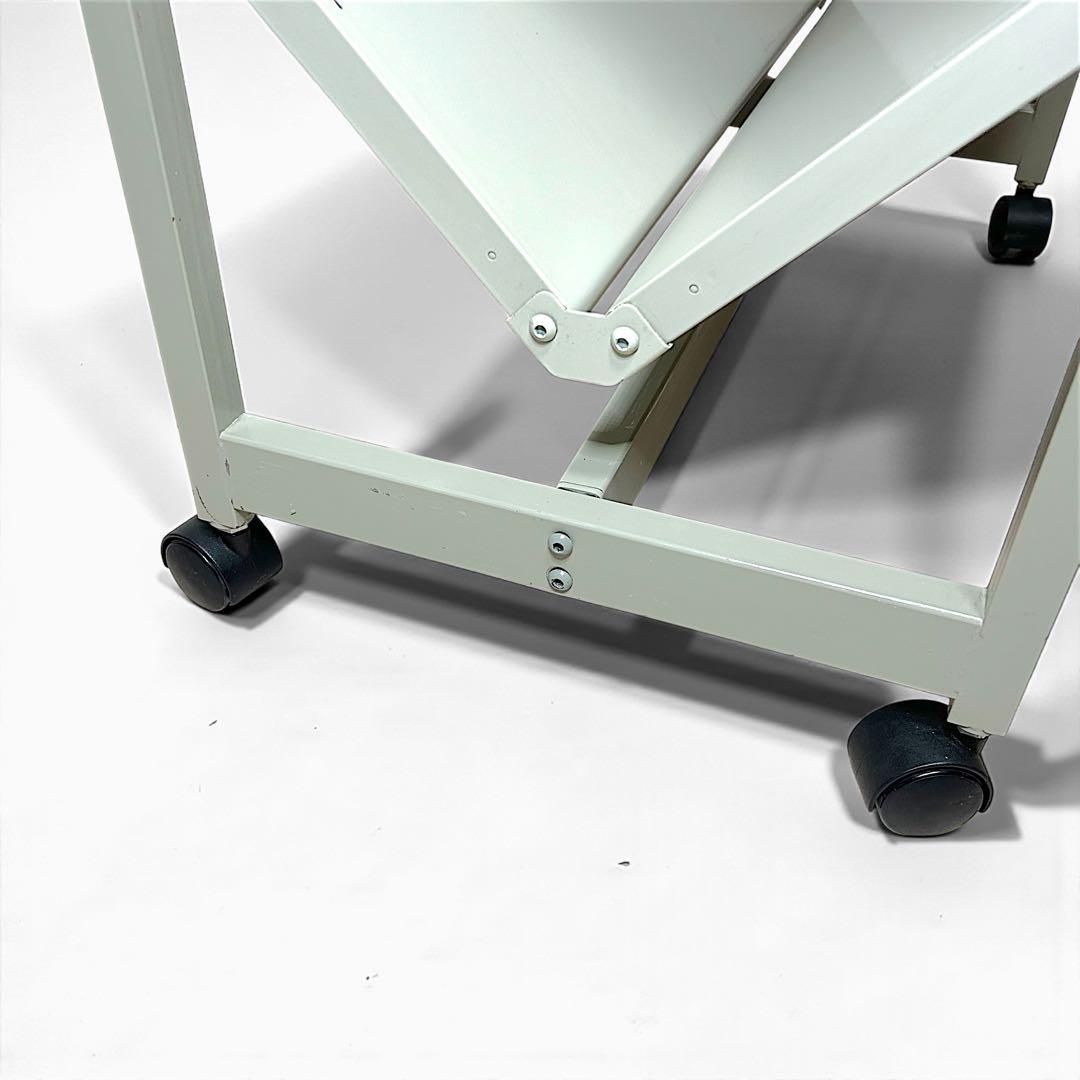 PLUS 2段 ファイルワゴン FY-9060F キャスター付き 本棚 書類整理