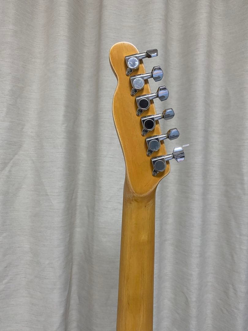 テレキャスター サンバースト　バインディング加工