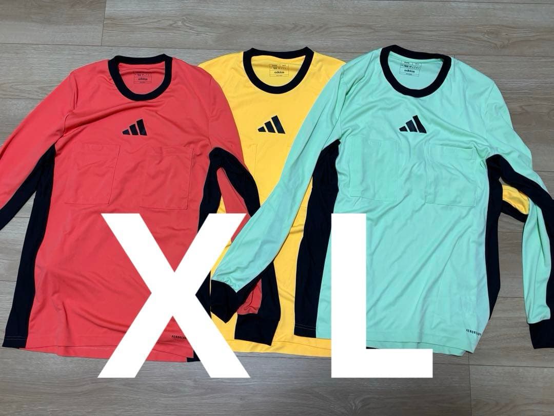 審判着adidas 長袖3色セット X L