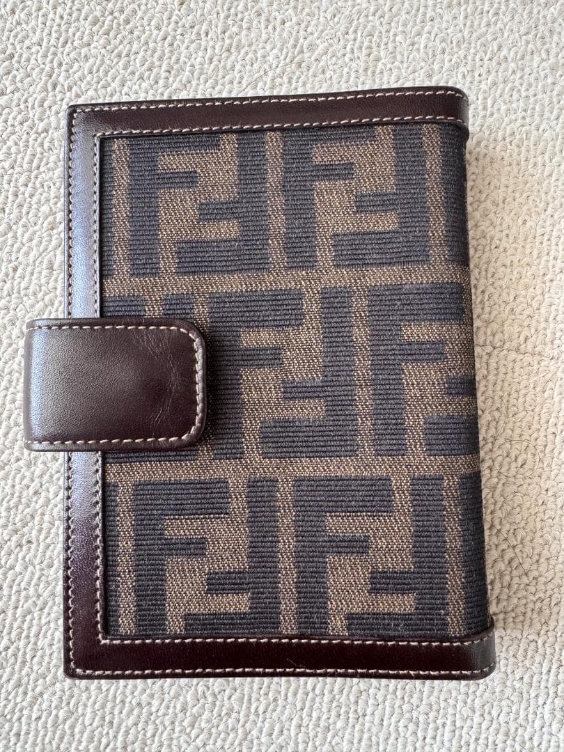 FENDI フェンディ ズッカ柄 手帳 用紙付き ヴィンテージ品