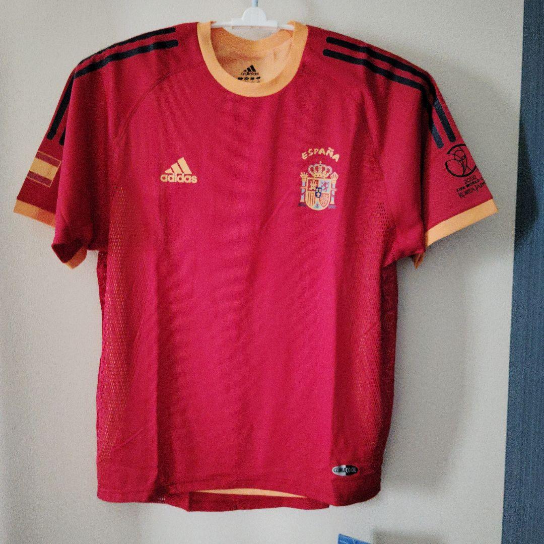 新品未使用 アディダス スペイン代表02ユニフォーム 限定オーセンティック M