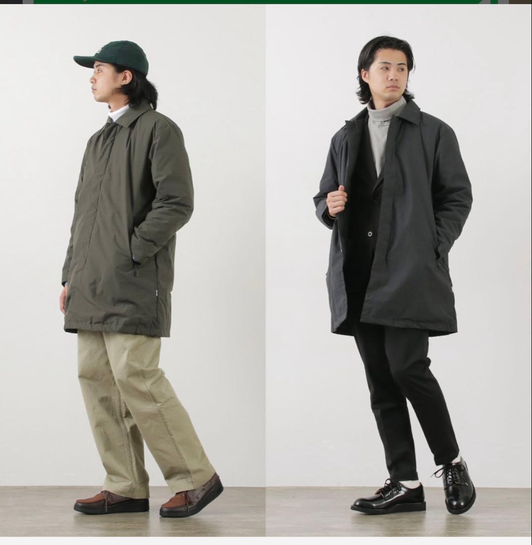 NANGA HINOC ブラック ミドルダウンコート Mサイズ