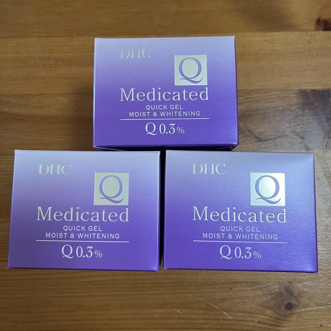 ウサギ◆DHC 薬用Qクイックジェル モイスト&ホワイトニング100g×3