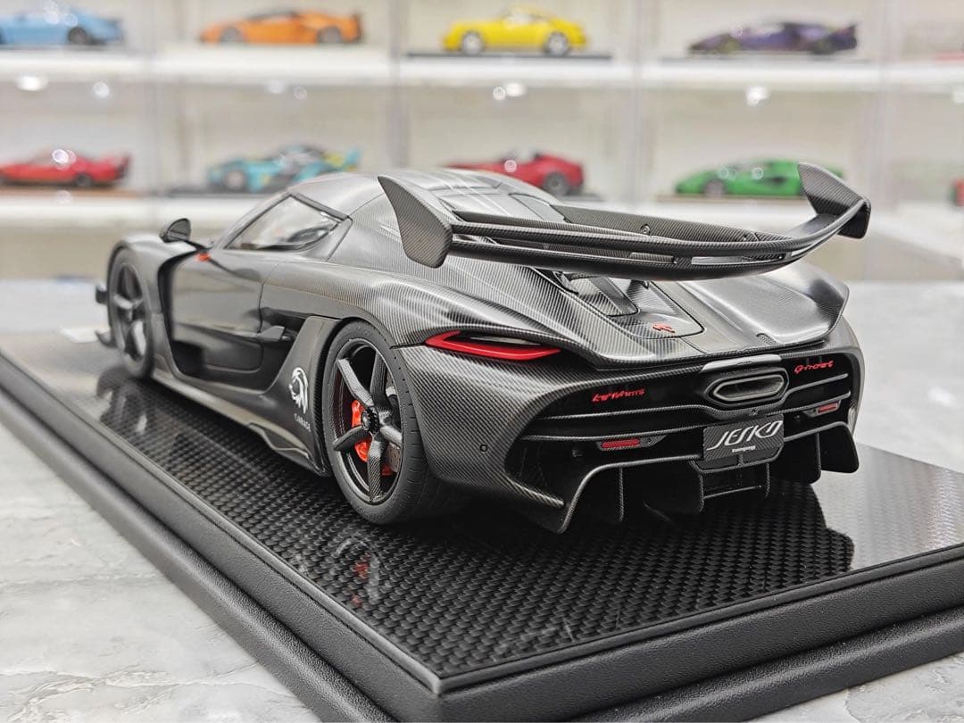 新品 FrontiArt 1/18 ケーニグセグ jesko ブラックカーボン