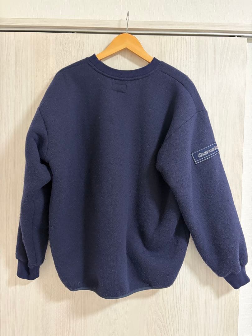 m*a様 DESCENDANT HORIZON FLEECE CREWNECK
