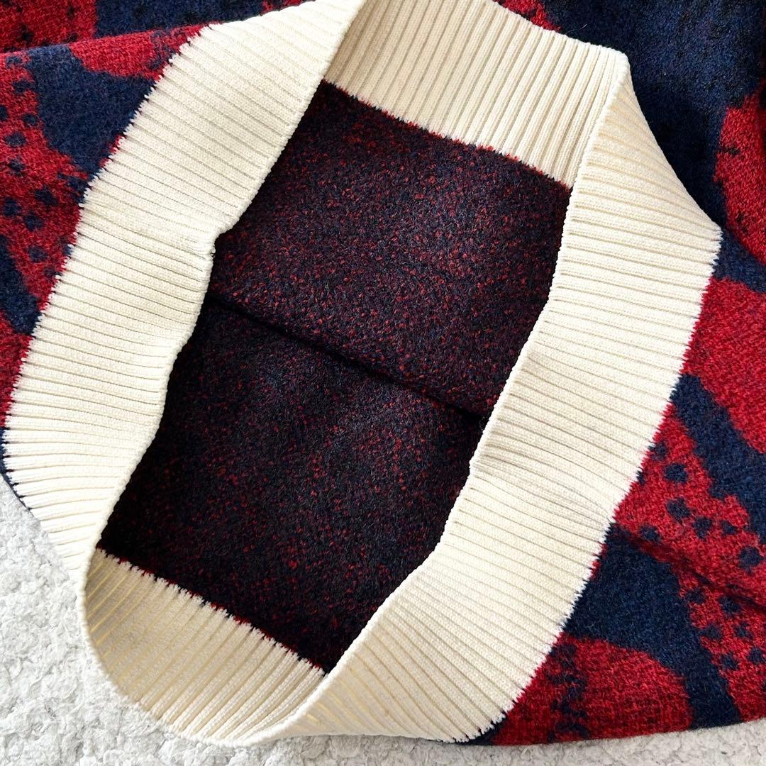 未使用 マークアンドロナ スカルニット セーター サイズ50 XL