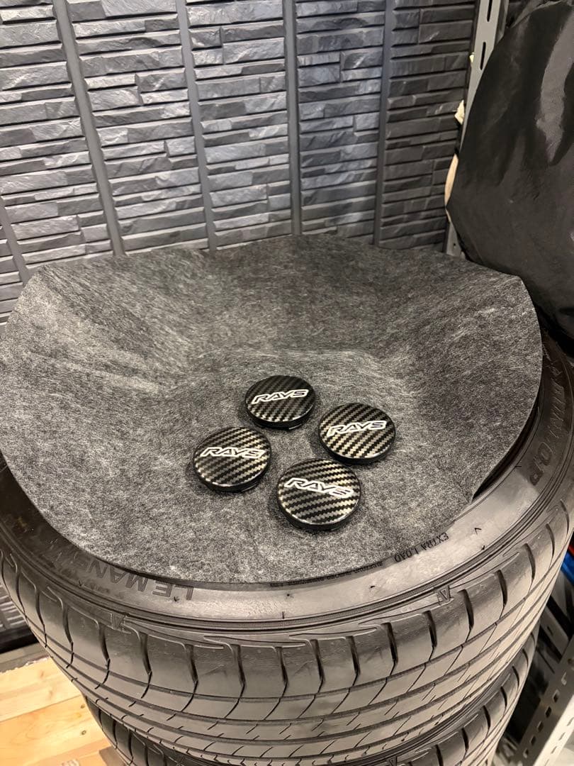 【超美品】NDロードスターRAYS 57トラセンド17インチ8.5j FACE2