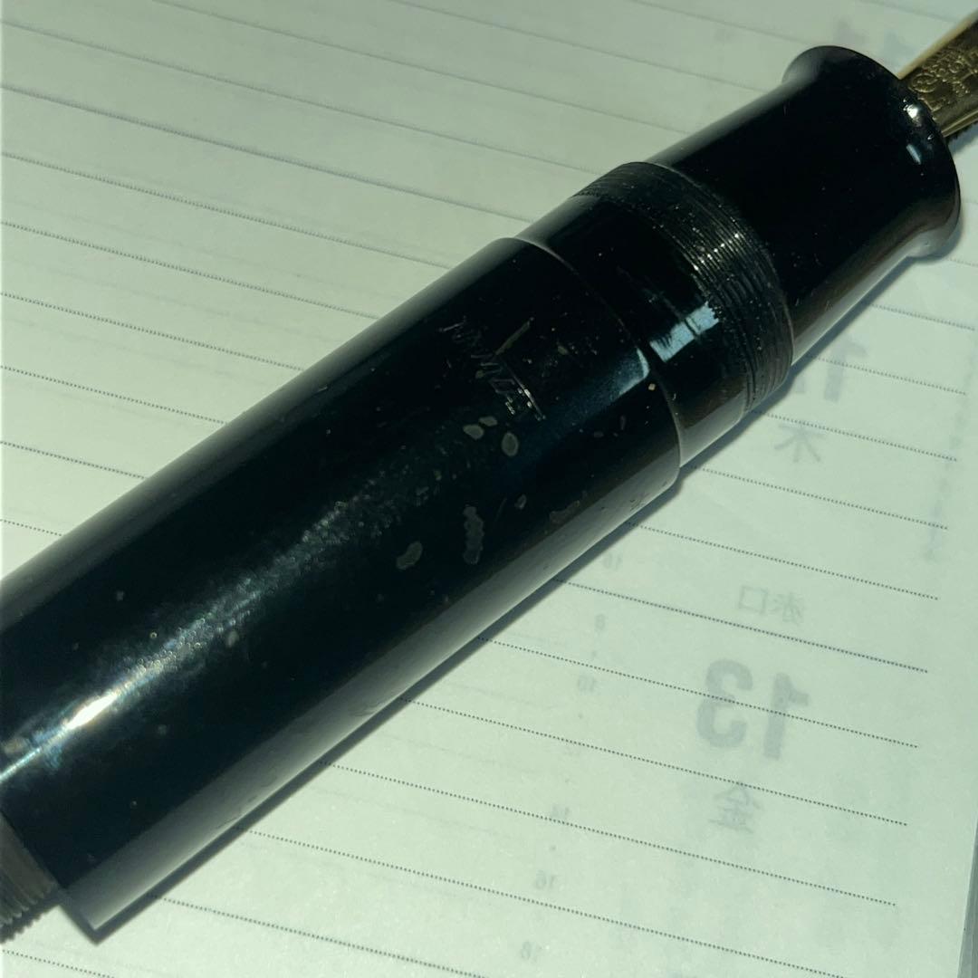 極太　万年筆　昭和初期　筆記可