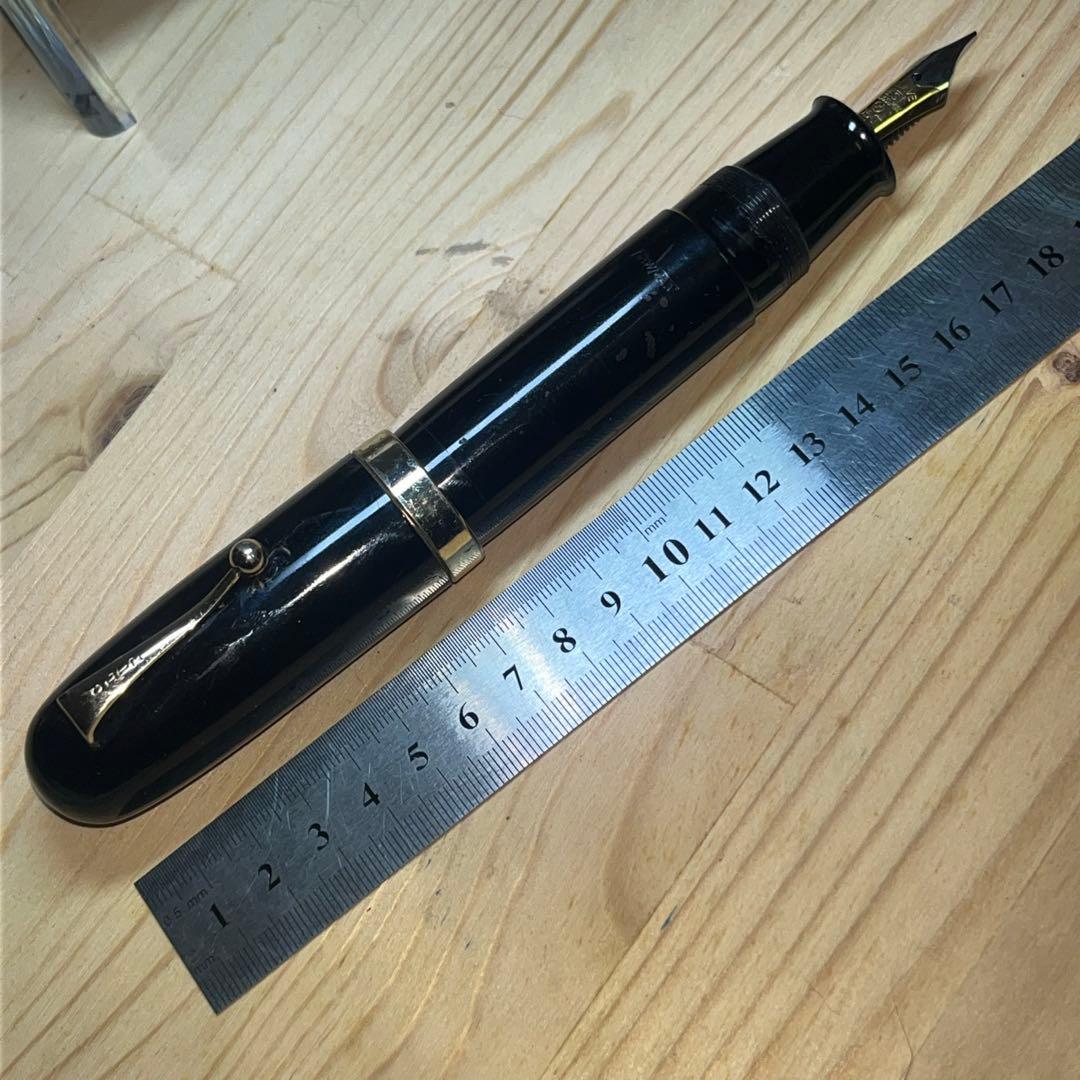 極太　万年筆　昭和初期　筆記可