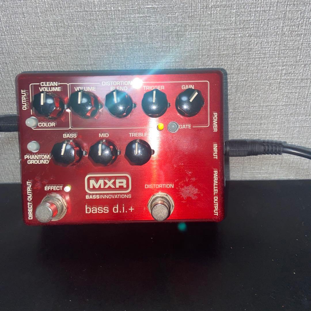 限定色MXR M80 Bass D.I. + 定番ベースプリアンプ中古品
