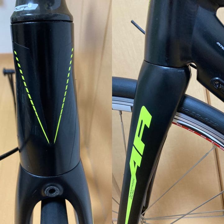 難あり　BH AR フレーム　エアロロードバイク　XXS ロードバイクフレーム