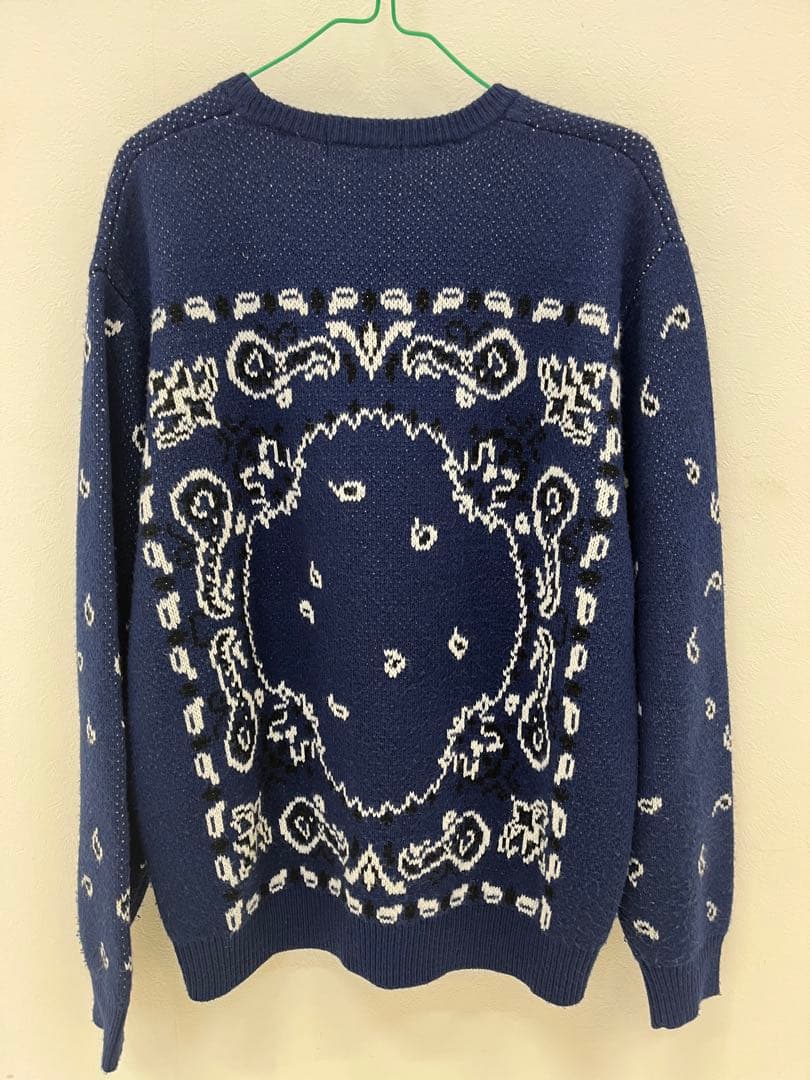 トップス Supreme 19SS Bandana Sweater Knit