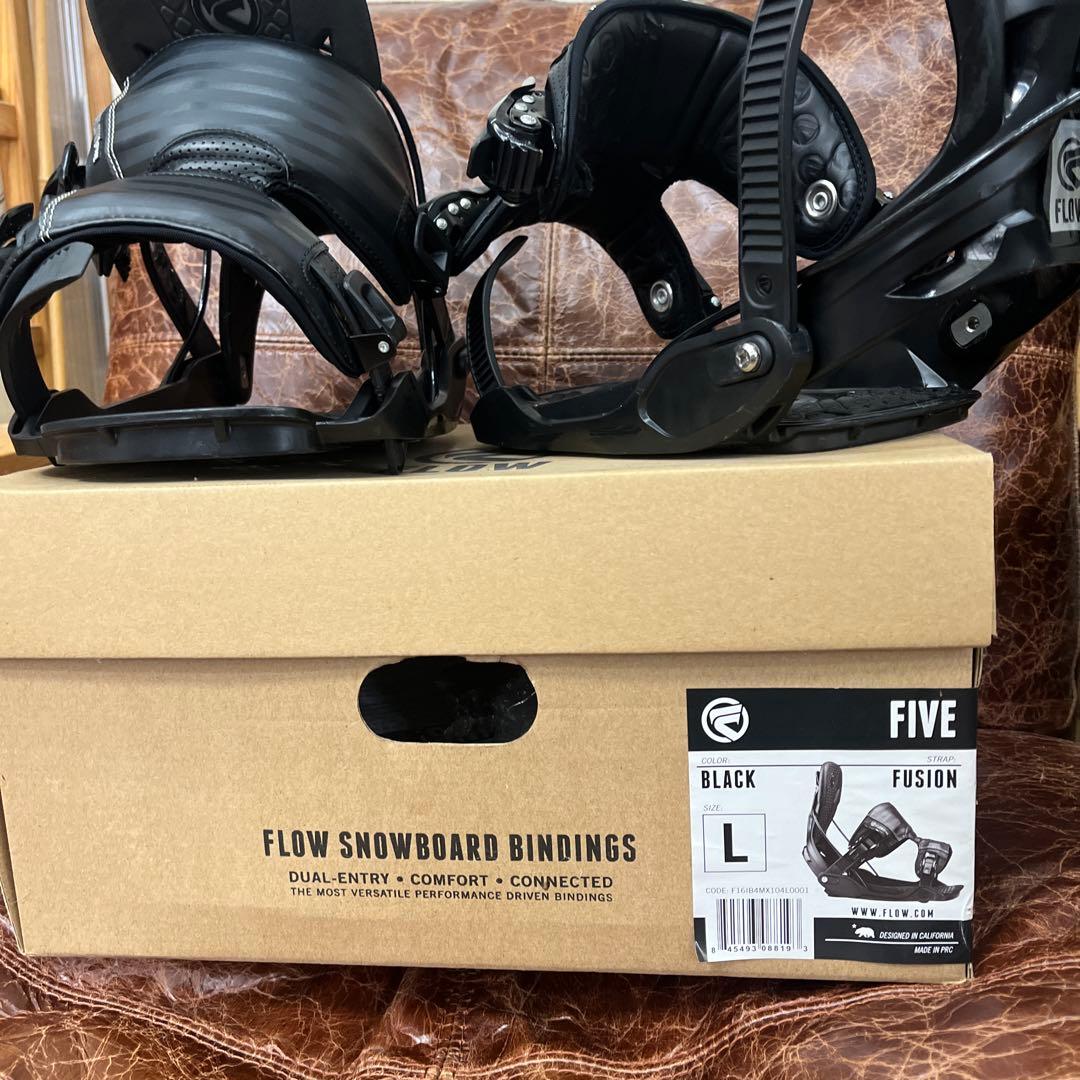 Flow Five ビンディング ブラック L