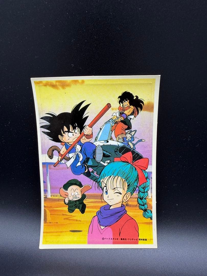 ドラゴンボール 初期 当時物シール 5枚セット 昭和レトロ レア　アマダ