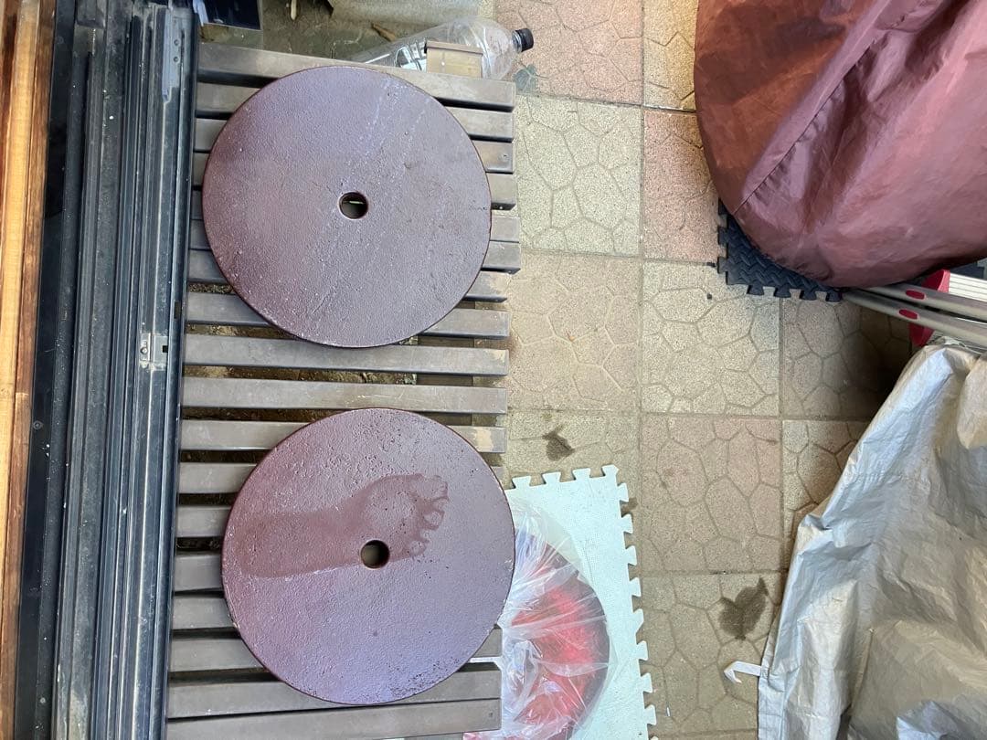 引き取り限定　NICHI BUKAI 15kg プレート 2枚セット