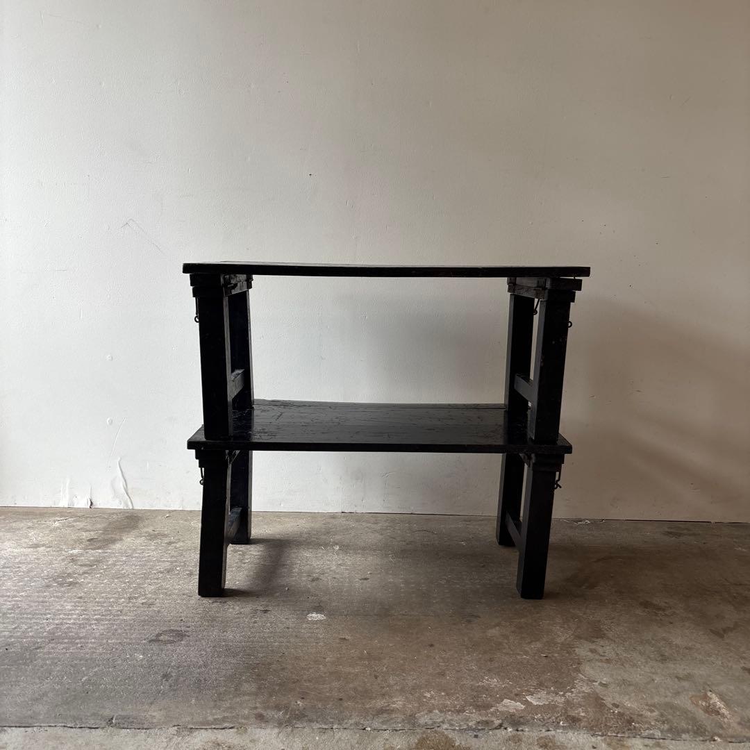 専用です　古い習字教室の机二台セット　寺子屋2 3